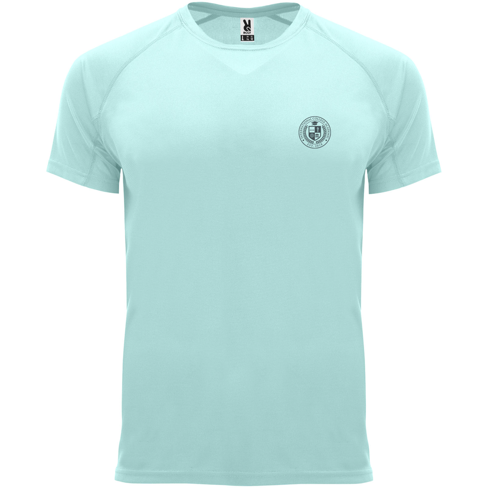 Bahrain 135 g/m² kortærmet sports t-shirt til børn i farven Mintgrøn