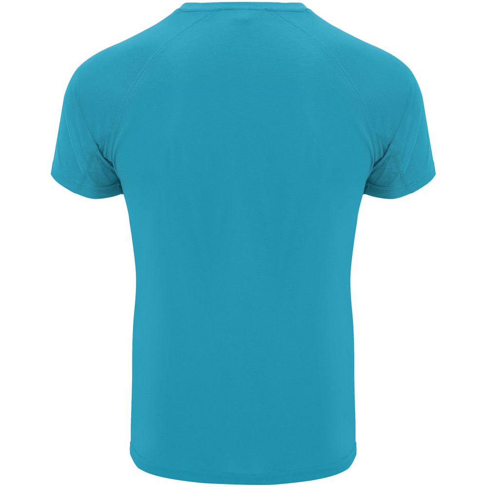 Bahrain 135 g/m² kortærmet sports t-shirt til børn i farven Turkis