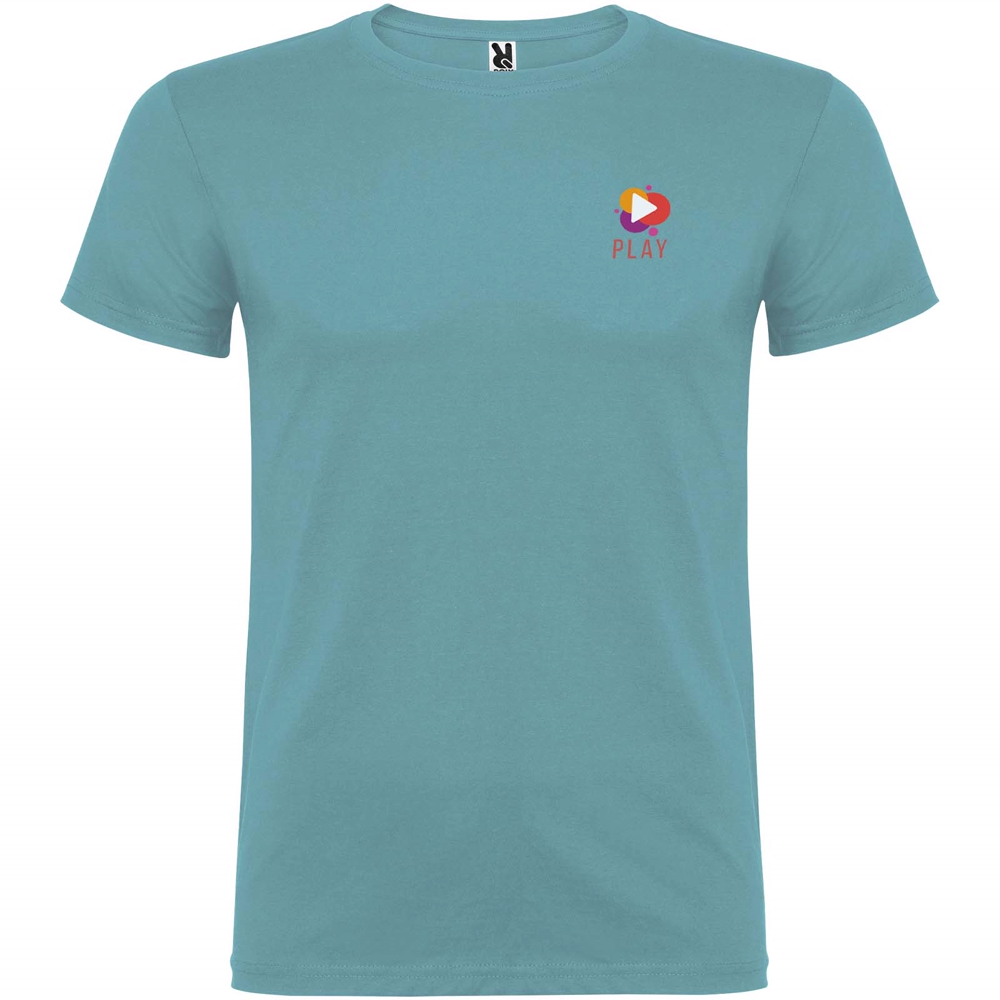 Beagle 155 g/m² kortærmet t-shirt til børn i farven Støvblå