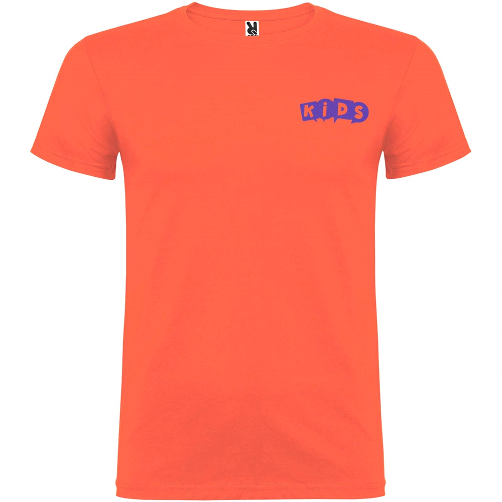 Beagle 155 g/m² kortærmet t-shirt til børn i farven Koral