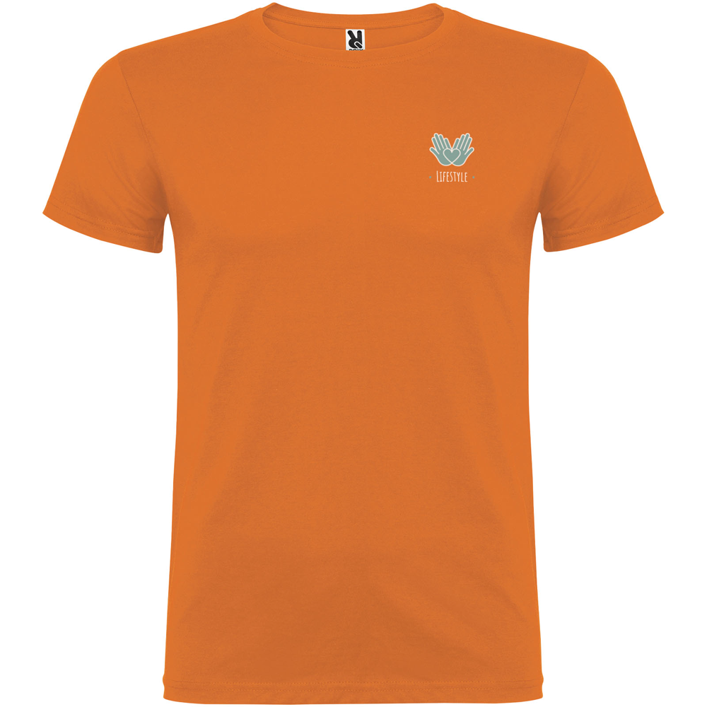Beagle 155 g/m² kortærmet t-shirt til børn i farven Orange