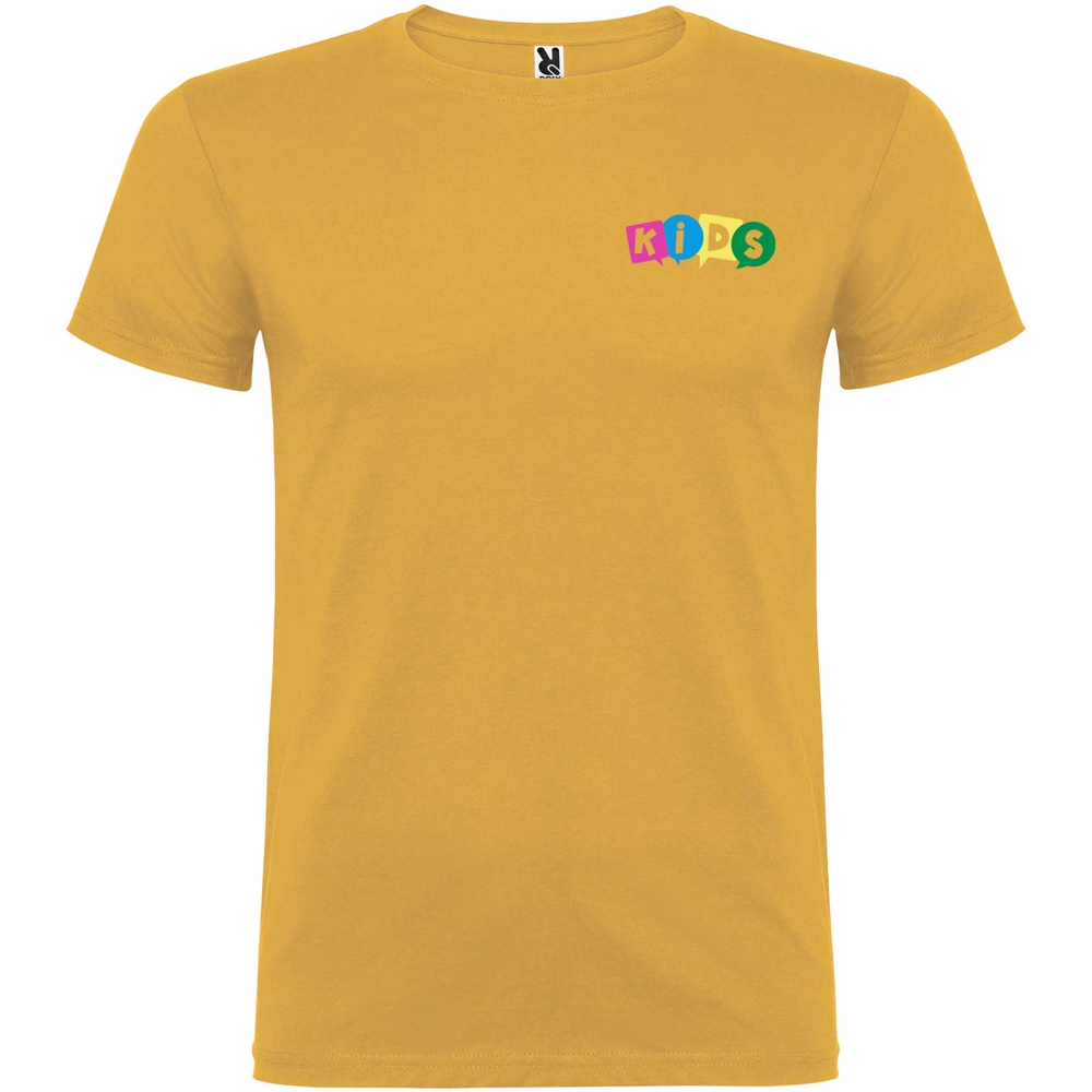 Beagle 155 g/m² kortærmet t-shirt til børn i farven Okker