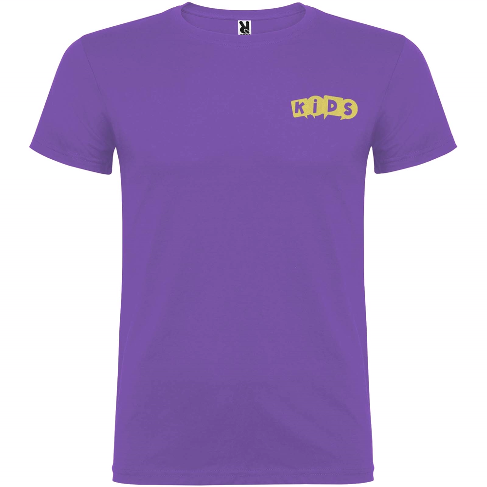 Beagle 155 g/m² kortærmet t-shirt til børn i farven Irsk lilla