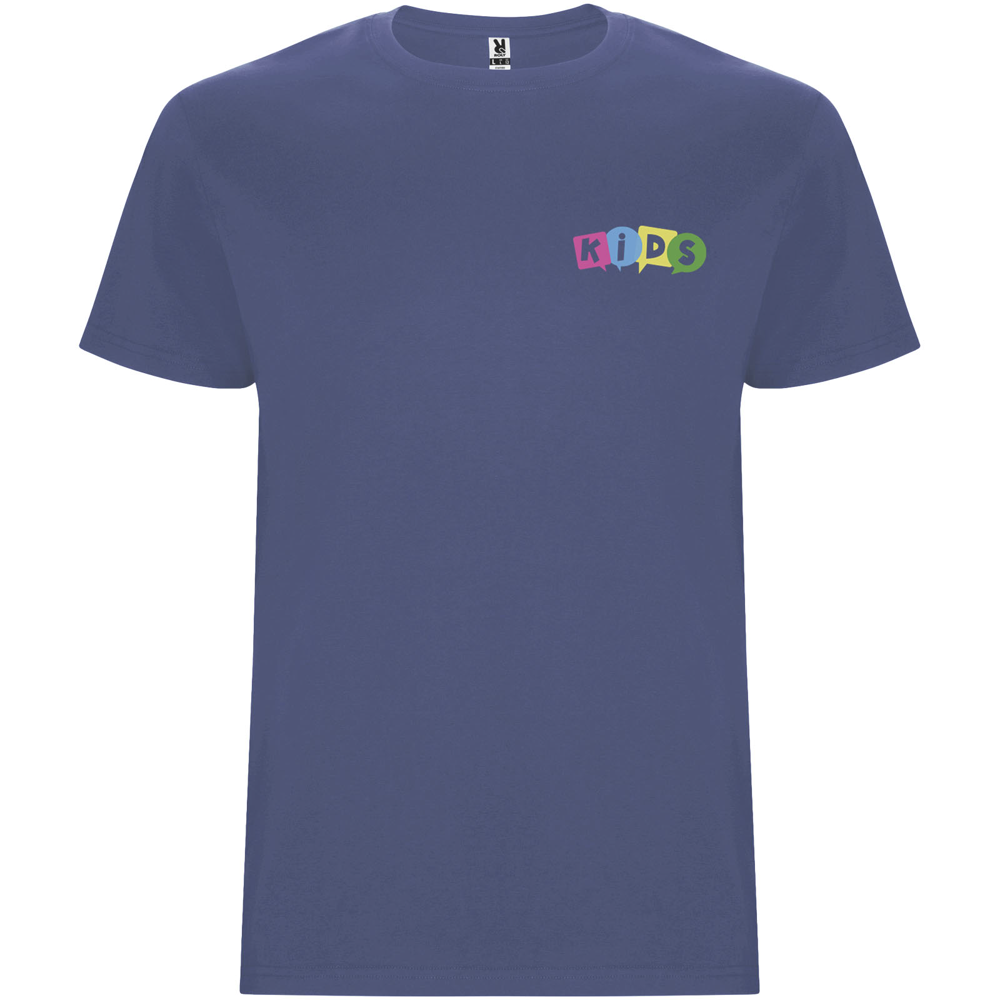 Stafford 190 g/m² kortærmet t-shirt til børn i farven Denimblå