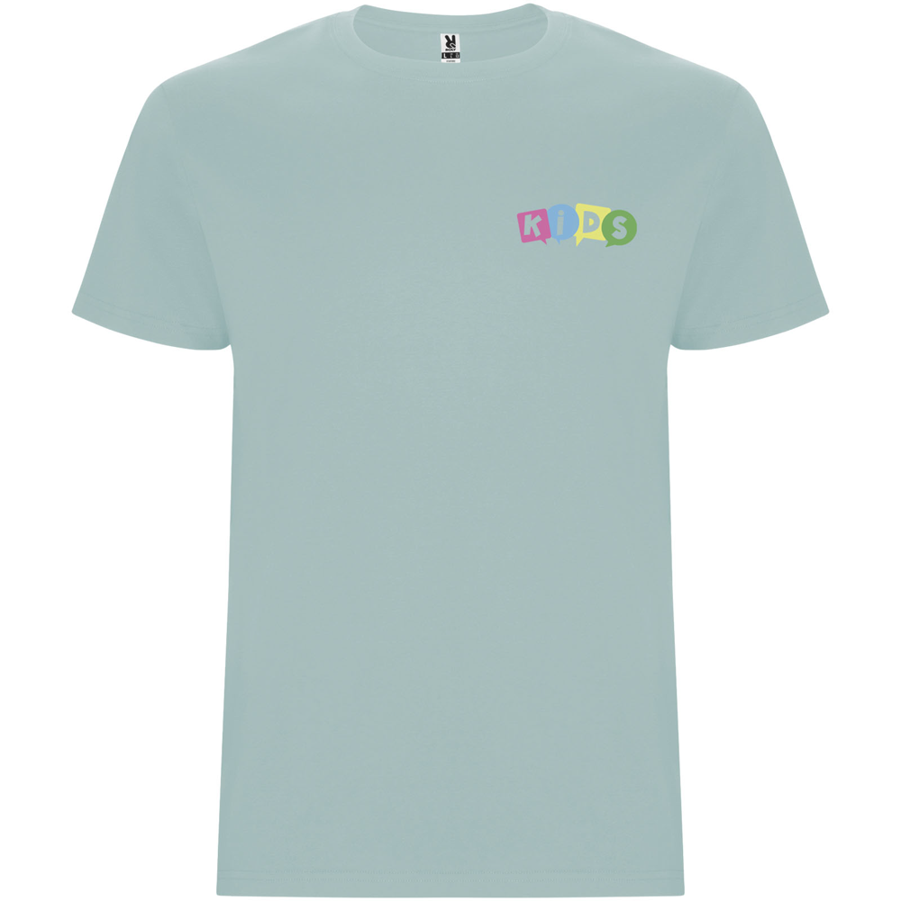 Stafford 190 g/m² kortærmet t-shirt til børn i farven Vasket blå