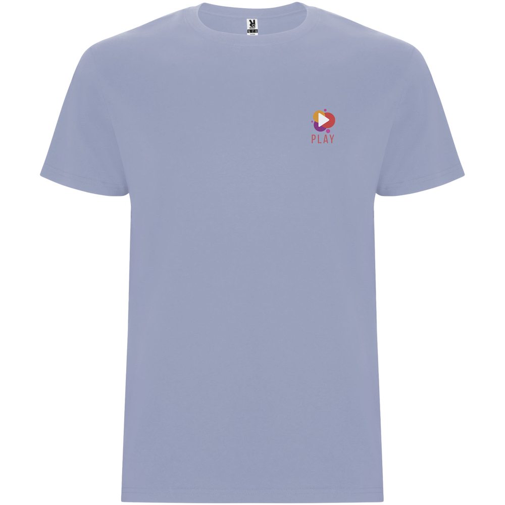 Stafford 190 g/m² kortærmet t-shirt til børn i farven Zen blå