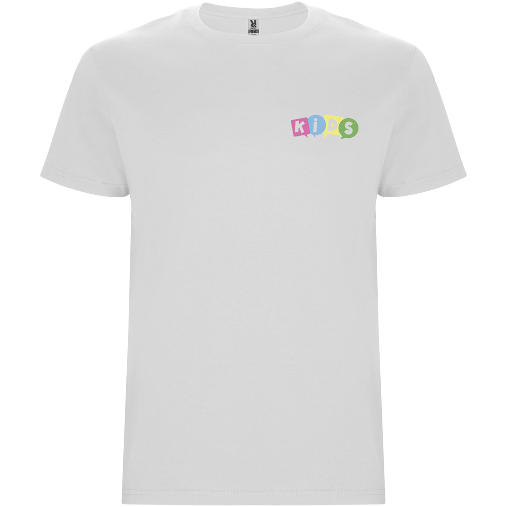 Stafford 190 g/m² kortærmet t-shirt til børn i farven Hvid