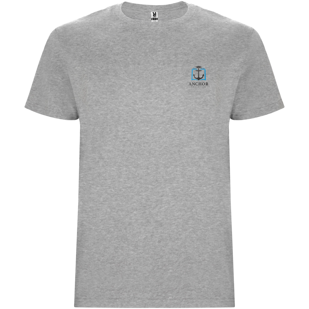 Stafford 190 g/m² kortærmet t-shirt til børn i farven Marlgrå