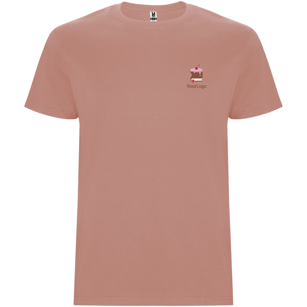 Stafford 190 g/m² kortærmet t-shirt til børn i farven Ler orange