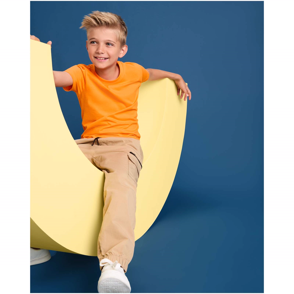 Stafford 190 g/m² kortærmet t-shirt til børn i farven Græsk orange
