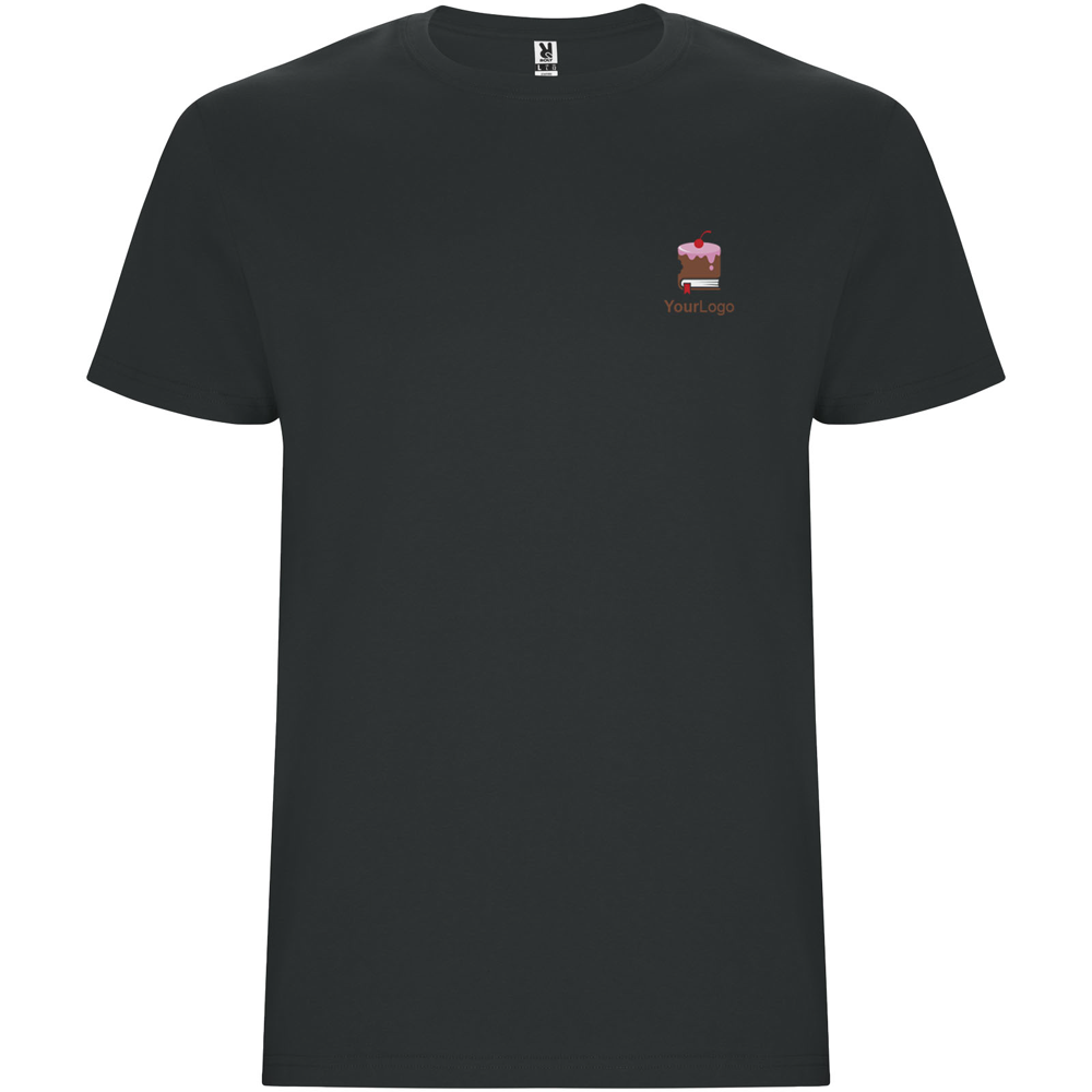 Stafford 190 g/m² kortærmet t-shirt til børn i farven Mørk bly