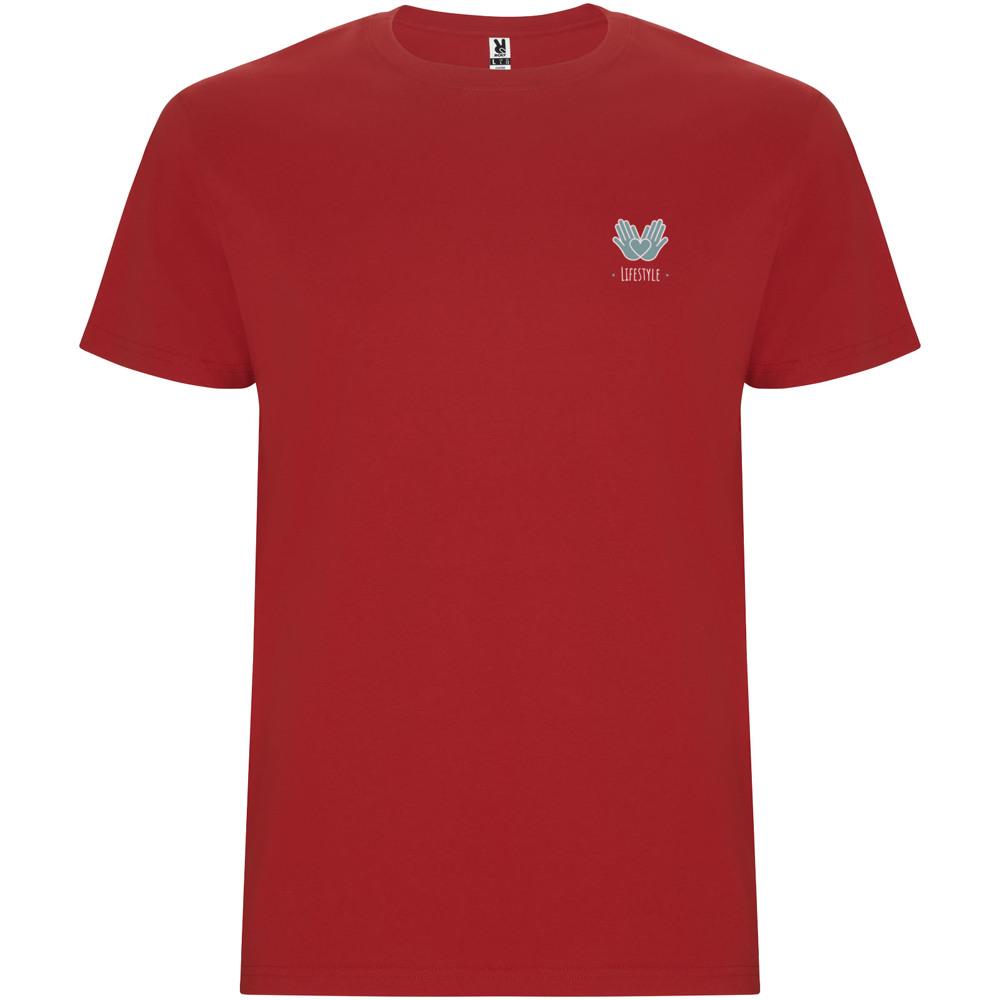 Stafford 190 g/m² kortærmet t-shirt til børn i farven Rød