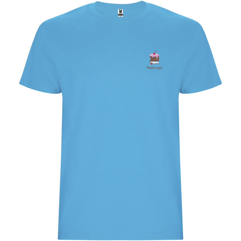 Stafford 190 g/m² kortærmet t-shirt til børn i farven Turkis