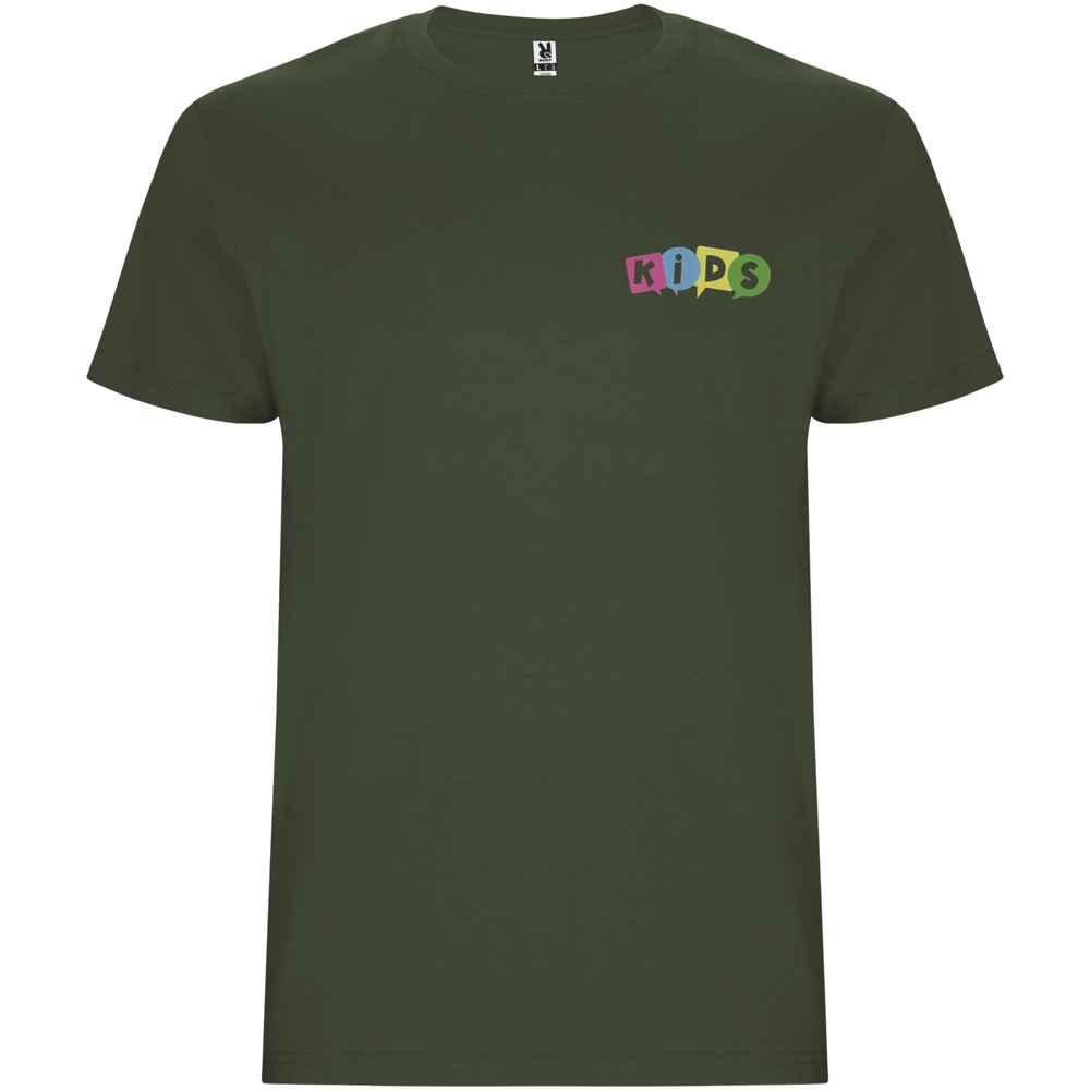 Stafford 190 g/m² kortærmet t-shirt til børn i farven Venture grøn