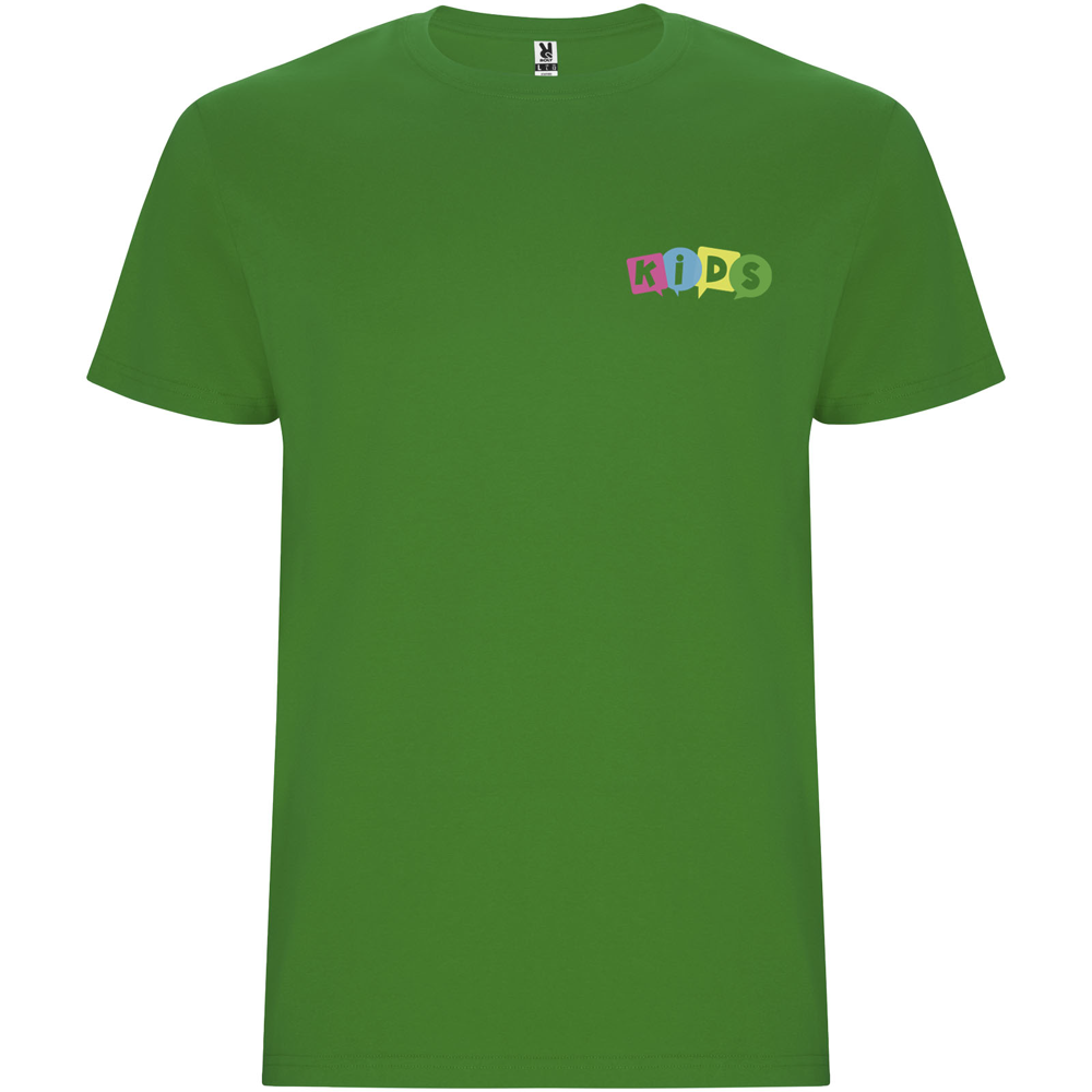 Stafford 190 g/m² kortærmet t-shirt til børn i farven Græsgrøn