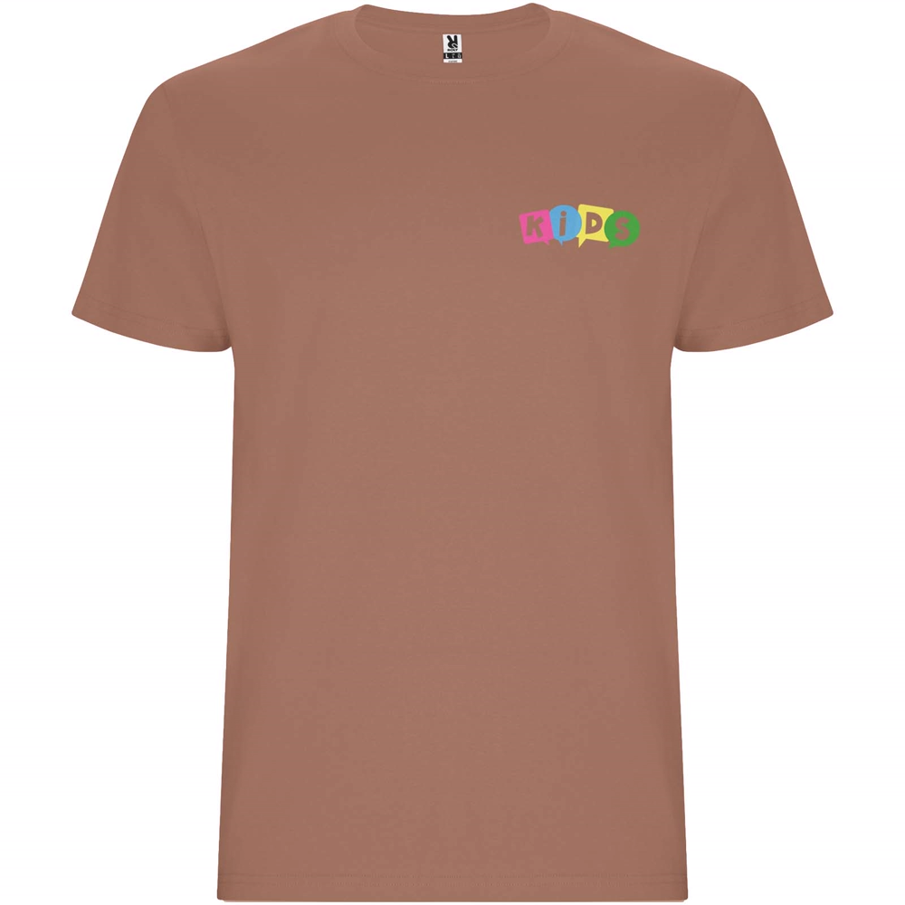 Stafford 190 g/m² kortærmet t-shirt til børn i farven Mokka