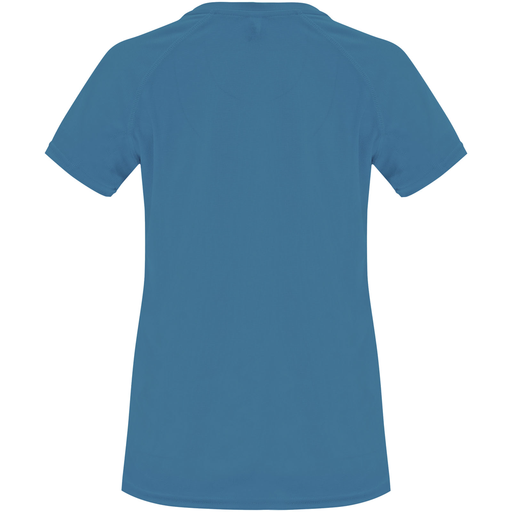 Bahrain 135 g/m² kortærmet sports t-shirt til kvinder i farven Måneskin blå