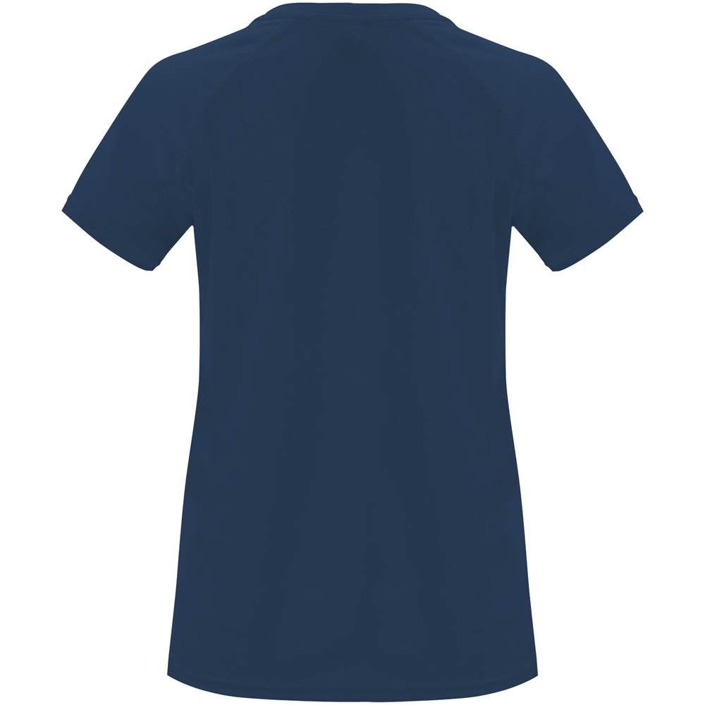 Bahrain 135 g/m² kortærmet sports t-shirt til kvinder i farven Marineblå