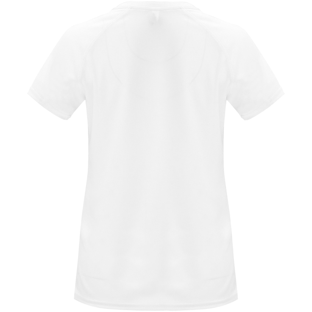 Bahrain 135 g/m² kortærmet sports t-shirt til kvinder i farven Hvid