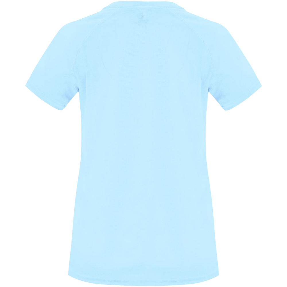 Bahrain 135 g/m² kortærmet sports t-shirt til kvinder i farven Himmelblå