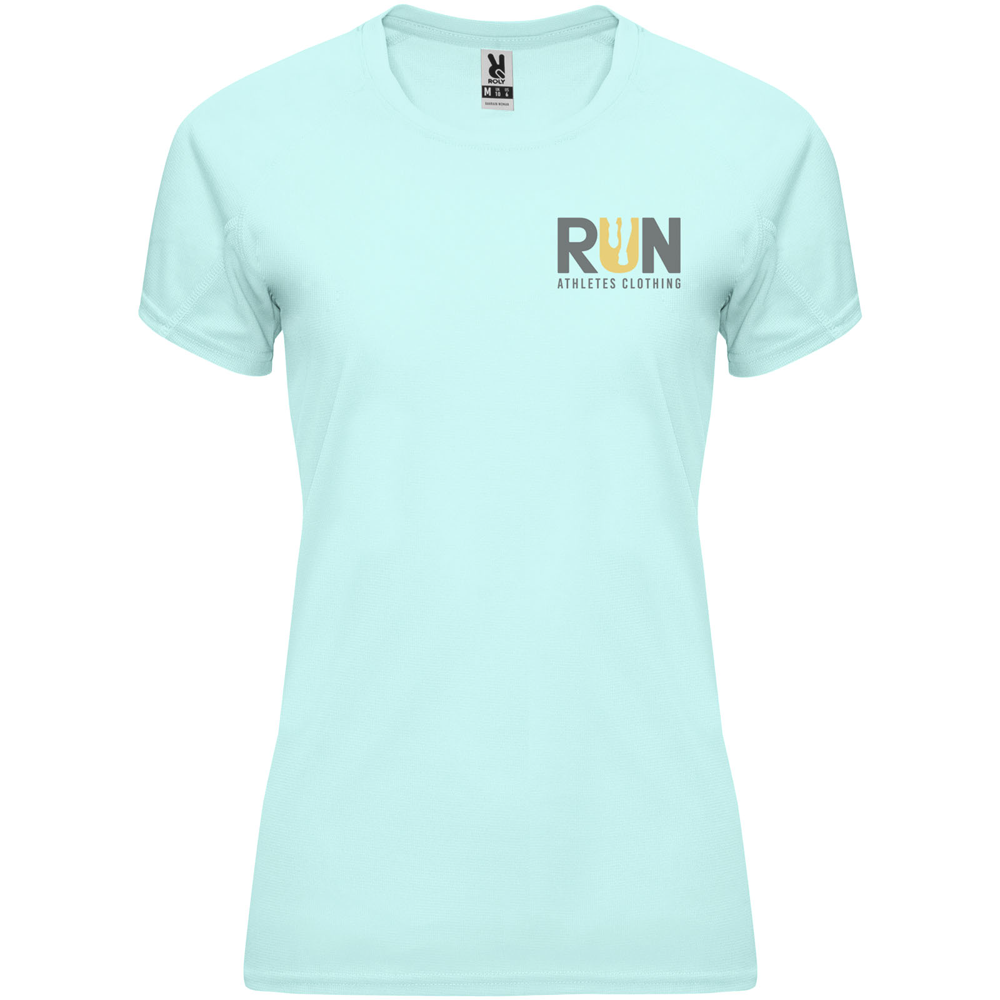 Bahrain 135 g/m² kortærmet sports t-shirt til kvinder i farven Mintgrøn