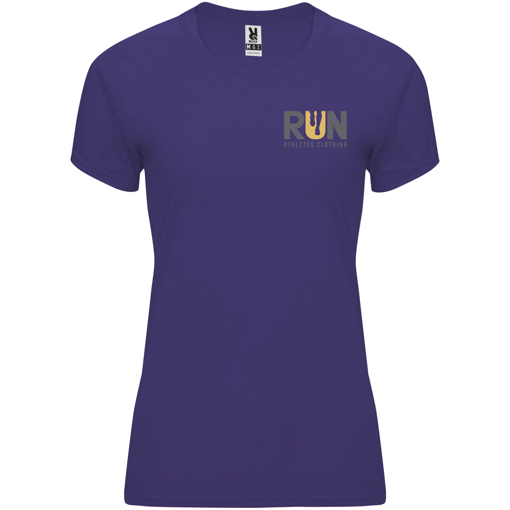 Bahrain 135 g/m² kortærmet sports t-shirt til kvinder i farven Mauve