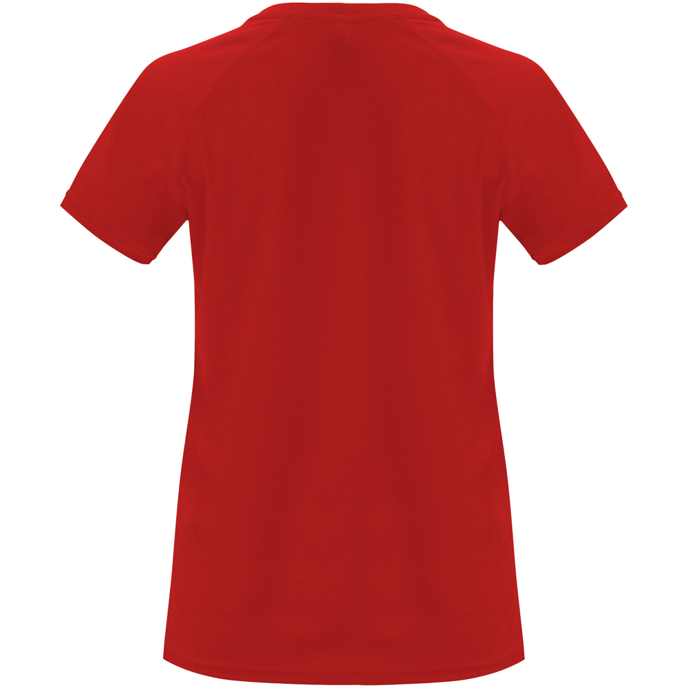 Bahrain 135 g/m² kortærmet sports t-shirt til kvinder i farven Rød