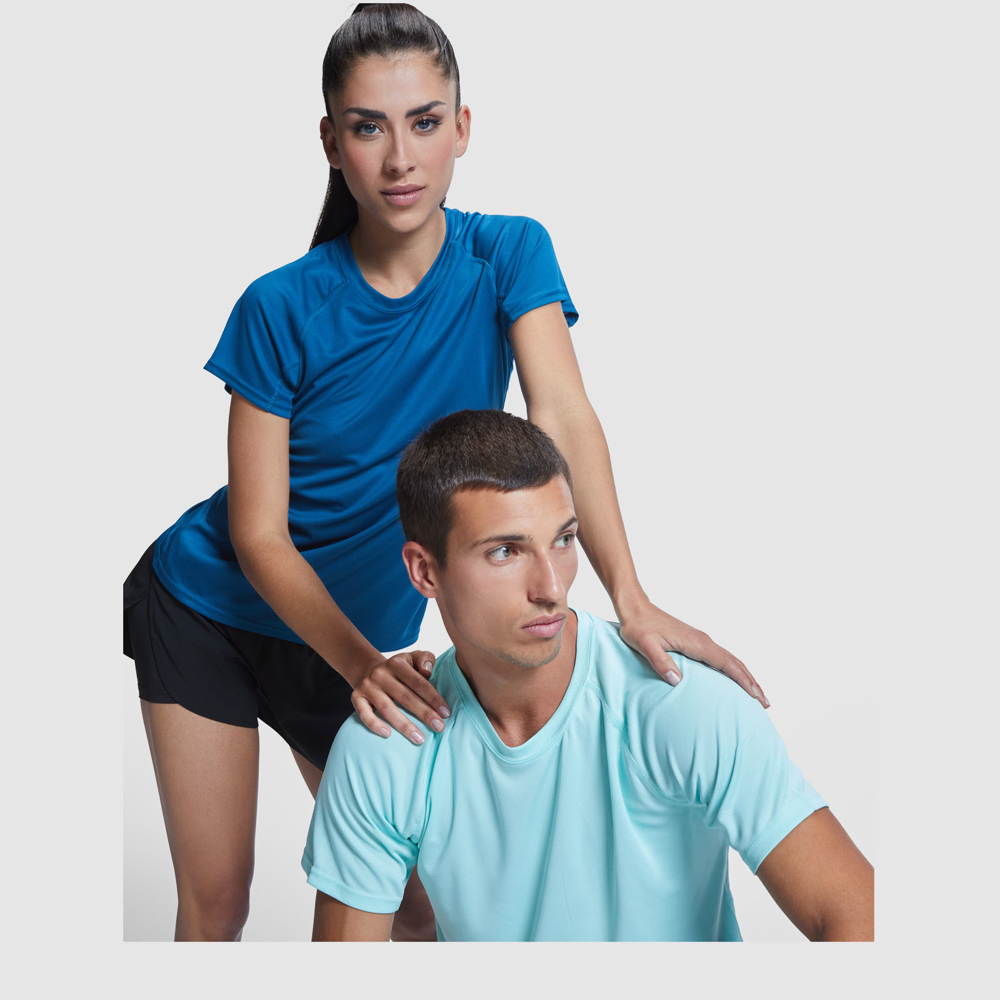 Bahrain 135 g/m² kortærmet sports t-shirt til kvinder i farven Rød