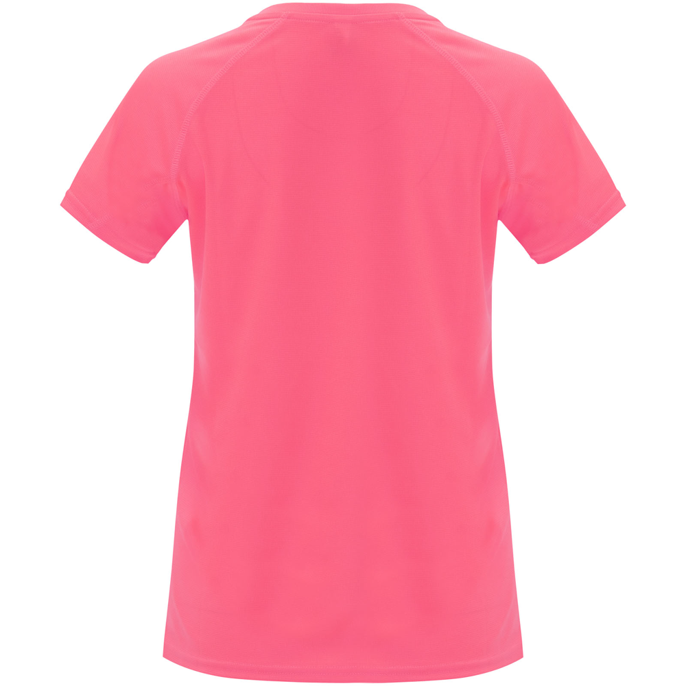 Bahrain 135 g/m² kortærmet sports t-shirt til kvinder i farven Fluor lady rosa