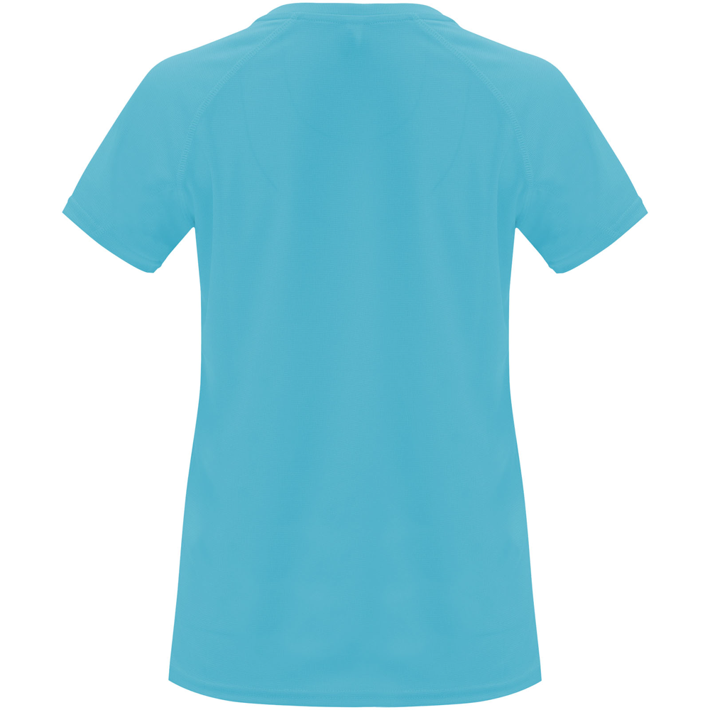 Bahrain 135 g/m² kortærmet sports t-shirt til kvinder i farven Turkis