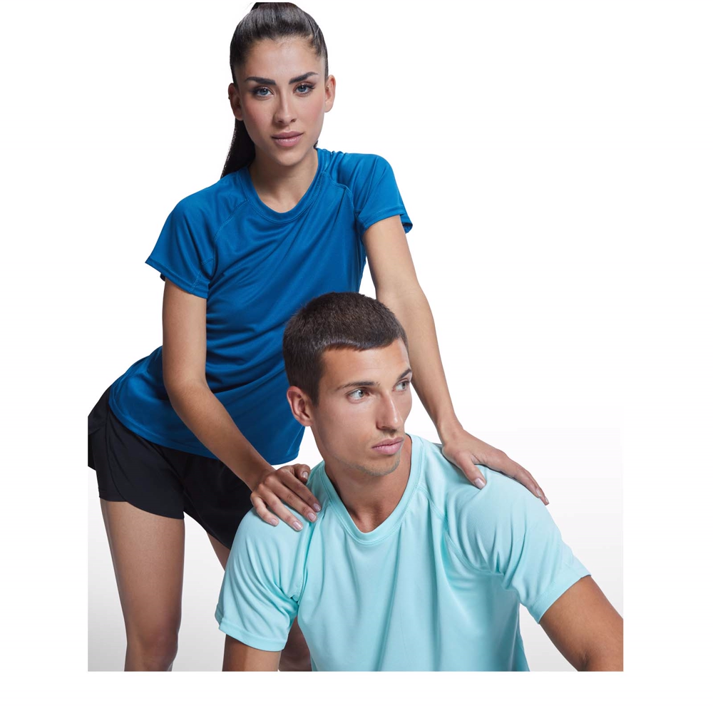 Bahrain 135 g/m² kortærmet sports t-shirt til kvinder i farven Grå