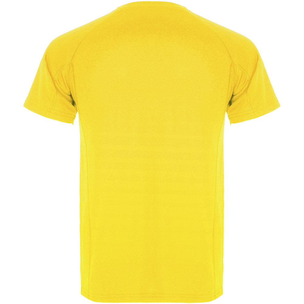 Montecarlo 150 g/m² kortærmet sport t-shirt til mænd i farven Gul