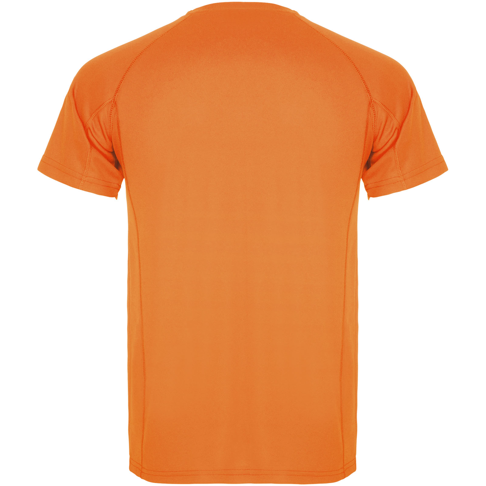 Montecarlo 150 g/m² kortærmet sport t-shirt til mænd i farven Fluor orange