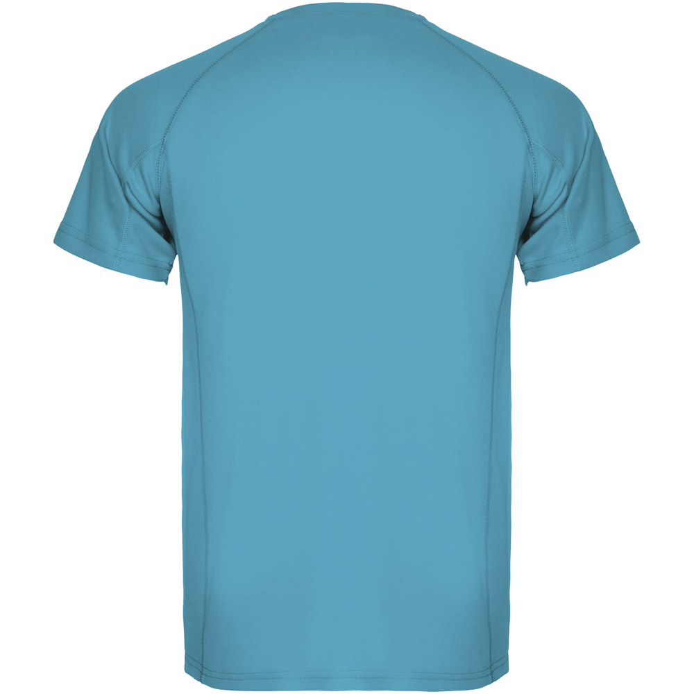 Montecarlo 150 g/m² kortærmet sport t-shirt til mænd i farven Turkis