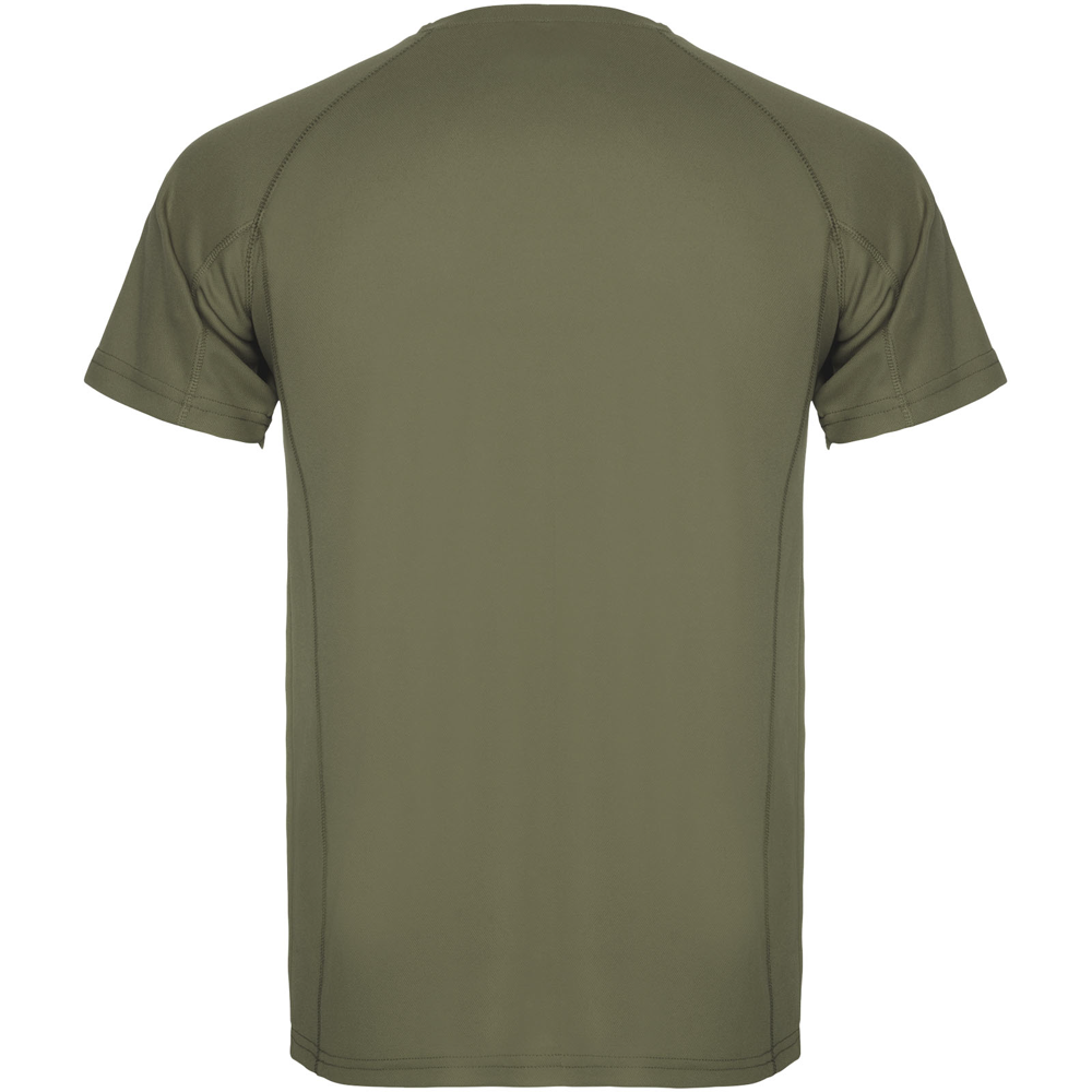 Montecarlo 150 g/m² kortærmet sport t-shirt til mænd i farven Militærgrøn