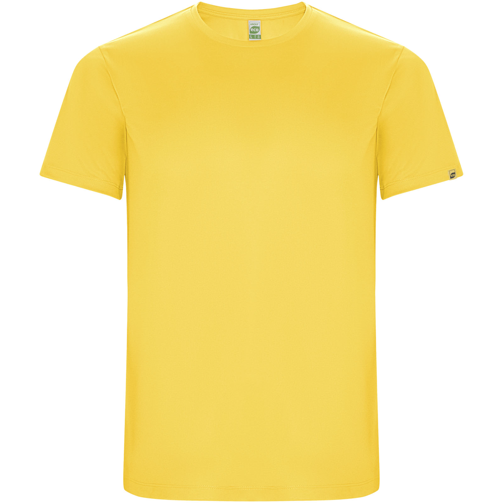 Imola 135 g/m² kortærmet sports t-shirt til mænd i farven Gul