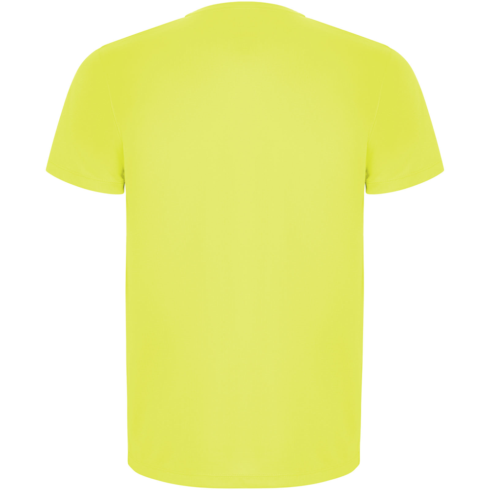 Imola 135 g/m² kortærmet sports t-shirt til mænd i farven Fluorgul