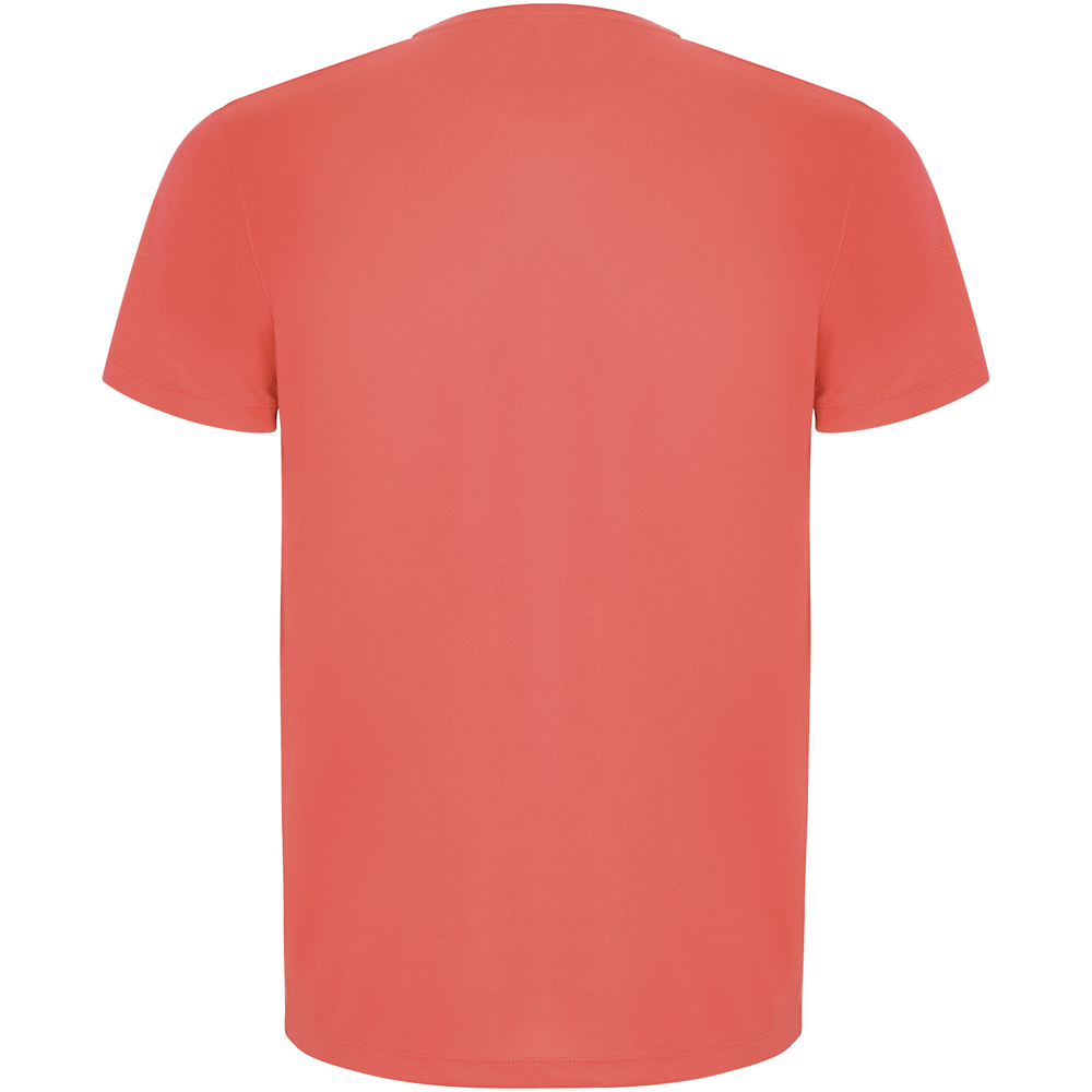 Imola 135 g/m² kortærmet sports t-shirt til mænd i farven Fluorkoral
