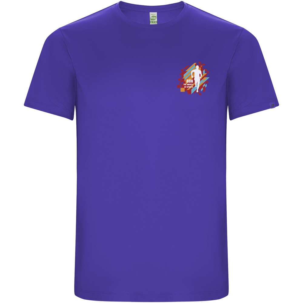 Imola 135 g/m² kortærmet sports t-shirt til mænd i farven Mauve