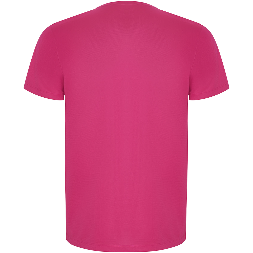 Imola 135 g/m² kortærmet sports t-shirt til mænd i farven Fluor rosa