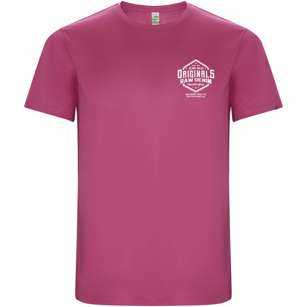 Imola 135 g/m² kortærmet sports t-shirt til mænd i farven Rosette