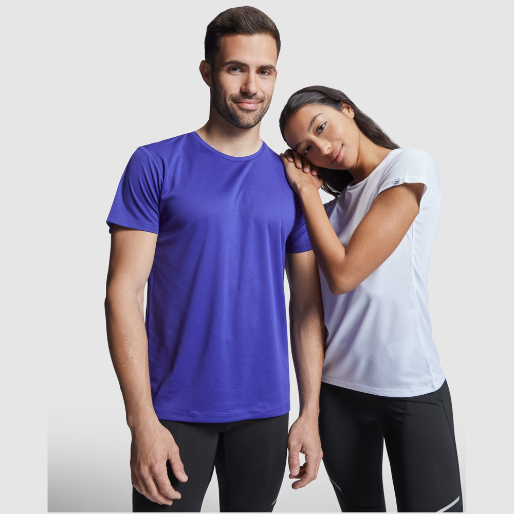 Imola 135 g/m² kortærmet sports t-shirt til mænd i farven Rosette