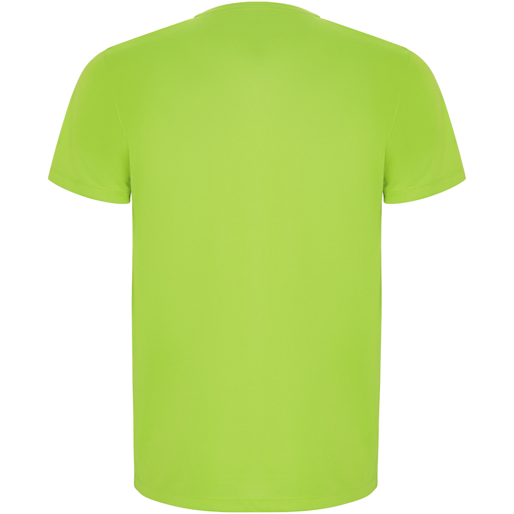 Imola 135 g/m² kortærmet sports t-shirt til mænd i farven Fluorgrøn