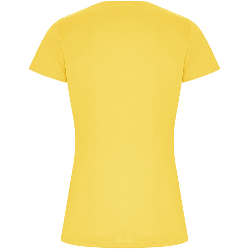 Imola 135 g/m² kortærmet sports t-shirt til kvinder i farven Gul