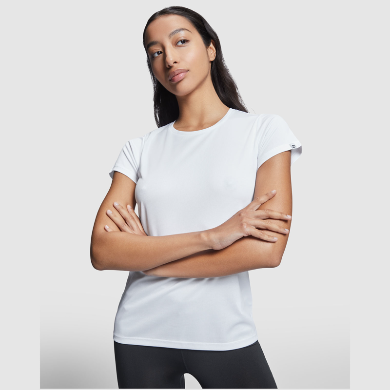 Imola 135 g/m² kortærmet sports t-shirt til kvinder i farven Gul