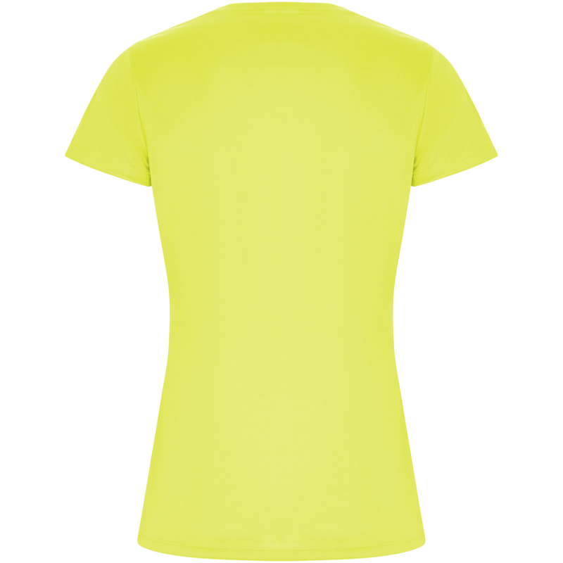 Imola 135 g/m² kortærmet sports t-shirt til kvinder i farven Fluorgul