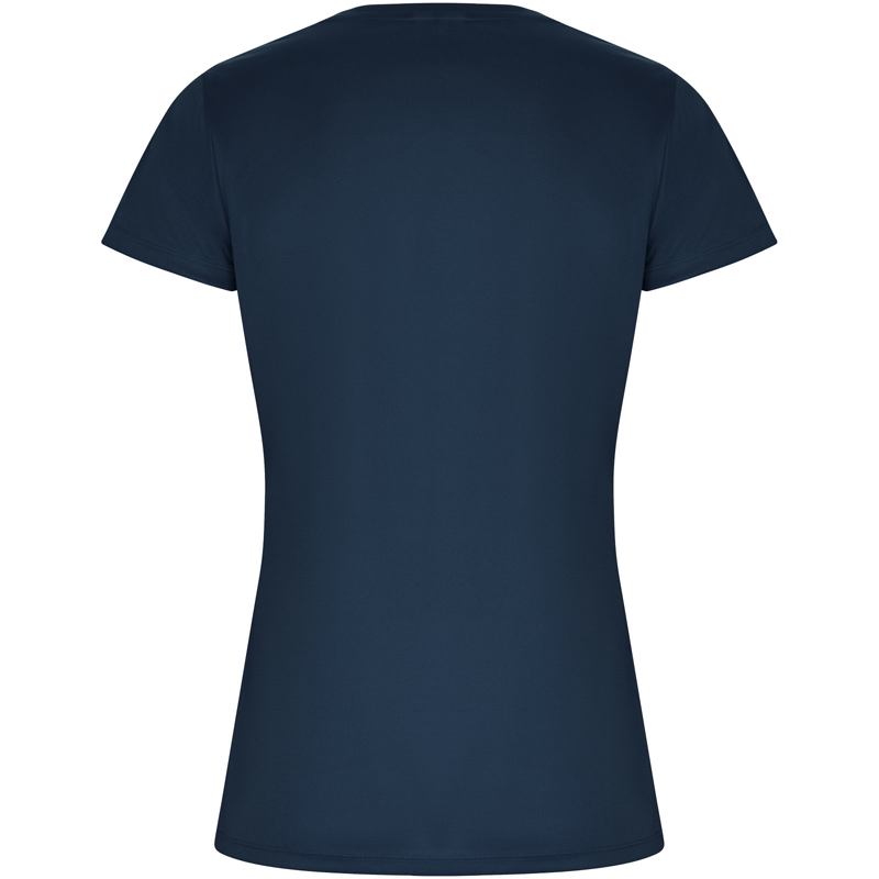 Imola 135 g/m² kortærmet sports t-shirt til kvinder i farven Marineblå
