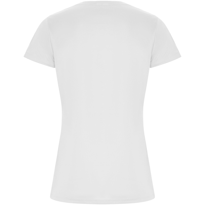 Imola 135 g/m² kortærmet sports t-shirt til kvinder i farven Hvid