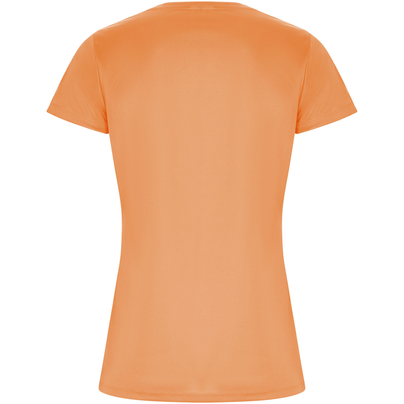 Imola 135 g/m² kortærmet sports t-shirt til kvinder i farven Fluor orange