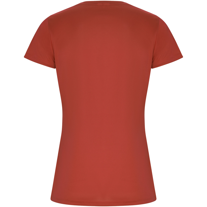 Imola 135 g/m² kortærmet sports t-shirt til kvinder i farven Rød